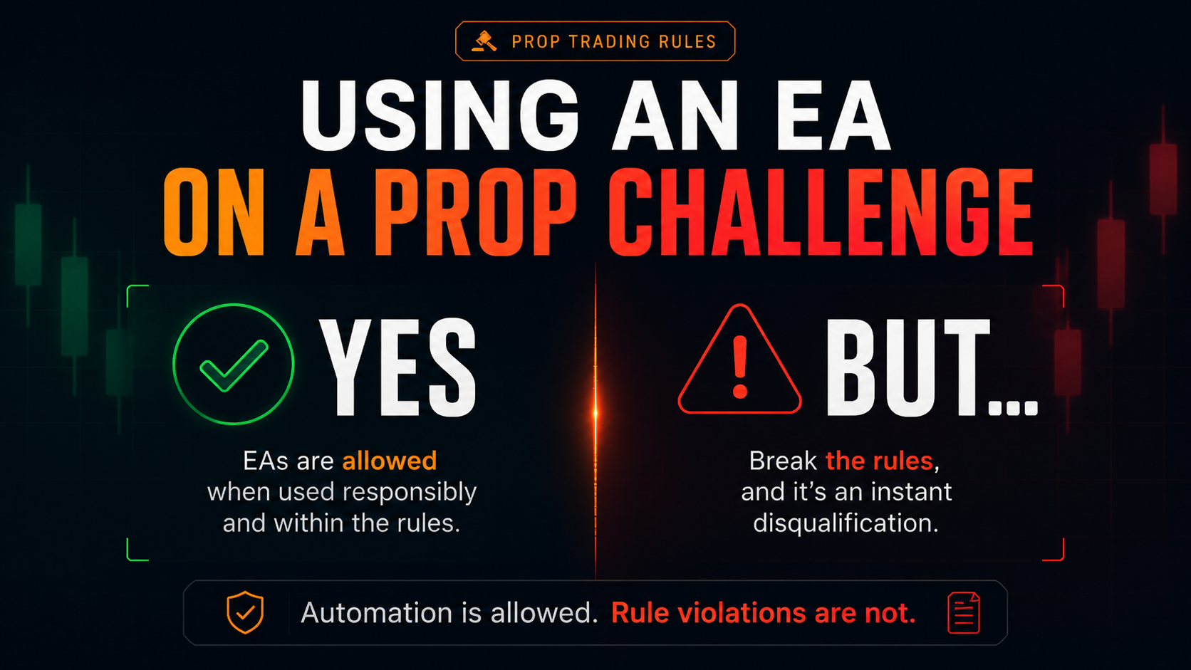Can You Use an EA on a Prop Firm Challenge? The Honest Answer